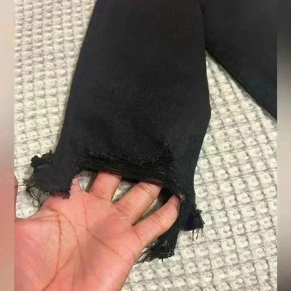 NWT Abercrombie & Fetch Black High Rise Skinny Jeans Size 27 (#148) - Picture 4 of 6